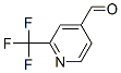 2-三氟甲基-4-吡啶甲醛结构式_108338-20-1结构式