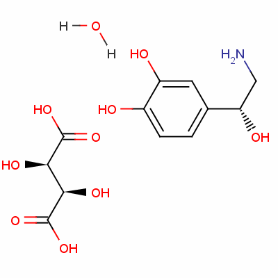 重酒石酸去甲肾上腺素结构式_108341-18-0结构式