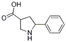 5-苯基-吡咯烷-3-羧酸结构式_1086393-08-9结构式