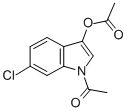 1-乙酰基-6-氯-1H- 吲哚-3-乙酯结构式_108761-33-7结构式