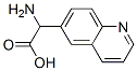 2-氨基-2-(6-喹啉)乙酸结构式_108763-20-8结构式