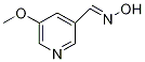 5-Methoxynicotinaldehyde oxime Structure,1087659-31-1Structure