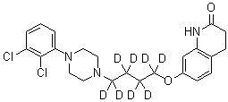 Aripiprazole-d8 (butyl-d8) Structure,1089115-04-7Structure