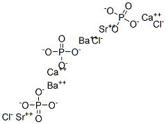Barium calcium strontium chloride phosphate europium-doped Structure,109037-74-3Structure