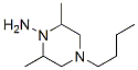(9ci)-4-丁基-2,6-二甲基-1-哌嗪胺结构式_109055-77-8结构式