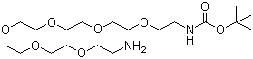 BocNH-PEG6-CH2CH2NH2 Structure,1091627-77-8Structure