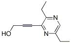 (9ci)-3-(3,6-二乙基吡嗪)-2-丙炔-1-醇结构式_109191-89-1结构式