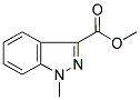 Methyl 1-methyl-3-indazolecarboxylate Structure,109216-60-6Structure