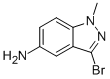 3-溴-1-甲基-1H-吲唑-5-胺结构式_1092351-49-9结构式