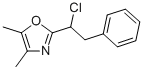 2-(1-氯-2-苯基乙基)-4,5-二甲基噁唑结构式_1092352-12-9结构式