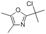 2-(1-氯-1-甲基乙基)-4,5-二甲基噁唑结构式_1092352-16-3结构式