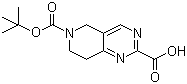 6-(tert-butoxycarbonyl)-5,6,7,8-tetrahydropyrido[4,3-d]pyrimidine-2-carboxylic acid Structure,1092352-58-3Structure