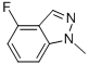 4-fluoro-1-methyl-1H-indazole Structure,1092961-07-3Structure