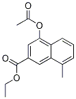 4-(乙酰基氧基)-8-甲基-2-萘羧酸乙酯结构式_1093073-37-0结构式