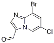8-溴-6-氯咪唑并[1,2-a]吡啶-3-甲醛结构式_1093092-63-7结构式