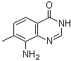 7-甲基-8-氨基-4(3H)-喹唑啉酮结构式_1093101-65-5结构式