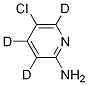2-氨基-5-氯吡啶-D3氘代结构式_1093384-99-6结构式