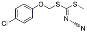 [(4-氯苯氧基)甲基] 甲基氰基羰基nimido二硫代ate结构式_109349-01-1结构式