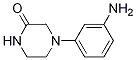 4-(3-氨基苯基)哌嗪-2-酮结构式_1094352-46-1结构式