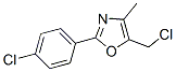 5-(Chloromethyl)-2-(4-chlorophenyl)-4-methyloxazole Structure,109544-39-0Structure