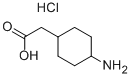 2-(4-氨基环己基)乙酸盐酸盐结构式_109572-36-3结构式