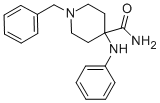 4-苯胺-1-苄基哌啶-4-羧酰胺结构式_1096-03-3结构式