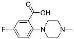 5-氟-2-(4-甲基-1-哌嗪)苯甲酸结构式_1096829-46-7结构式