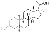 孕甾烷三醇结构式_1098-45-9结构式