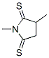 1,3-二甲基-2,5-吡咯烷二硫酮结构式_109875-81-2结构式