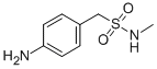 4-Amino-N-methylbenzenemethanesulfonamide Structure
