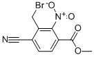 3-(Bromomethyl)-4-cyano-2-nitroBenzoic acid methyl ester Structure,1099094-31-1Structure