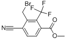 3-(Bromomethyl)-4-cyano-2-(trifluoromethyl)Benzoic acid methyl ester Structure,1099094-32-2Structure