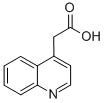 4-喹啉乙酸结构式_109922-57-8结构式