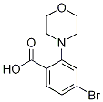 4-Bromo-2-(4-morpholinyl)benzoic acid Structure,1099687-03-2Structure