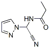 N-(氰基-1H-吡唑-1-甲基)-丙酰胺结构式_110023-60-4结构式