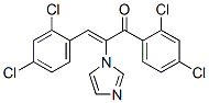 1,3-双(2,4-二氯苯基)-2-(1H-咪唑-1-基)-2-丙烯-1-酮结构式_110232-92-3结构式
