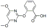 2-[(4,6-Dimethoxypyrimidin-2-yl)oxy]benzoic acid Structure,110284-78-1Structure