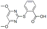 2-[(4,6-Dimethoxypyrimidin-2-yl)thio]benzoic acid Structure,110284-79-2Structure