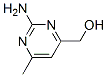 (9ci)-2-氨基-6-甲基-4-嘧啶甲醇结构式_110429-43-1结构式