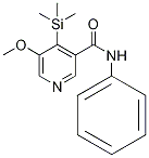 5-Methoxy-n-phenyl-4-(trimethylsilyl)nicotinamide Structure,1105675-62-4Structure