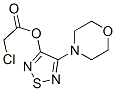 4-Morpholin-4-yl-1,2,5-thiadiazol-3-yl chloroacetate Structure,110638-01-2Structure