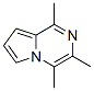 1,3,4-三甲基吡咯并[1,2-a]吡嗪结构式_110674-43-6结构式