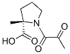 L-proline, 1-(1,2-dioxopropyl)-2-methyl- Structure,110706-85-9Structure