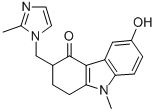 6-Hydroxy-9-methyl-3-[(2-methyl-1h-imidazol-1-yl)methyl]-1,2,3,9-tetrahydro-4h-carbazol-4-one Structure,110708-17-3Structure