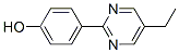 (9CI)-4-(5-乙基-2-嘧啶)-苯酚结构式_110733-83-0结构式