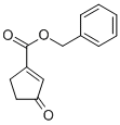 1-Cyclopentene-1-carboxylic acid, 3-oxo-, phenylmethyl ester Structure,110745-68-1Structure