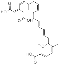 米酵菌酸结构式_11076-19-0结构式