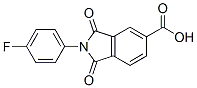 2-(4-Fluorophenyl)-1,3-dioxoisoindoline-5-carboxylic acid Structure,110768-19-9Structure