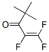  1,1,2-三氟-4,4-二甲基-1-戊烯-3-酮结构式_110784-72-0结构式