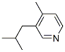 (9CI)-4-甲基-3-(2-甲基丙基)-吡啶结构式_110823-92-2结构式